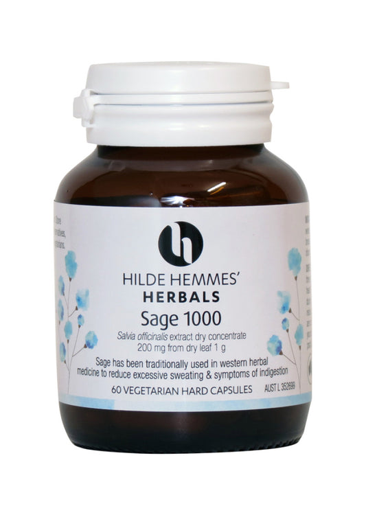 Hilde Hemmes Sage 1000mg 60vc