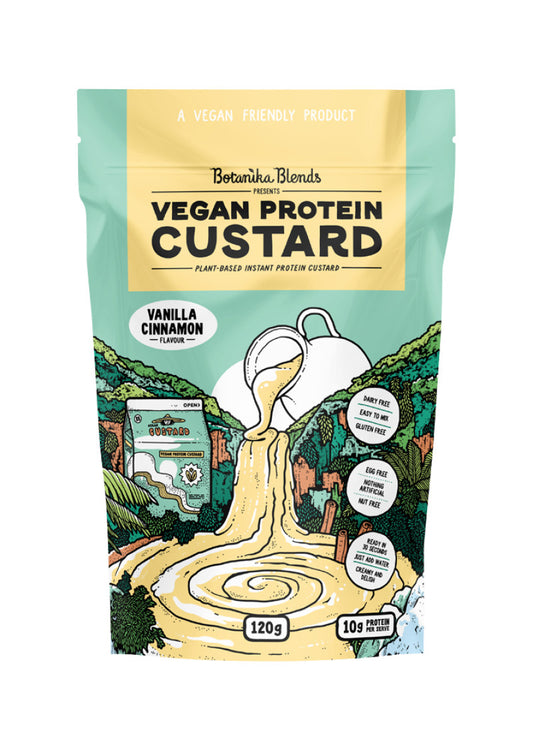 Botanika Blends Custard Vegan Protein Vanilla Cinnamon 120g